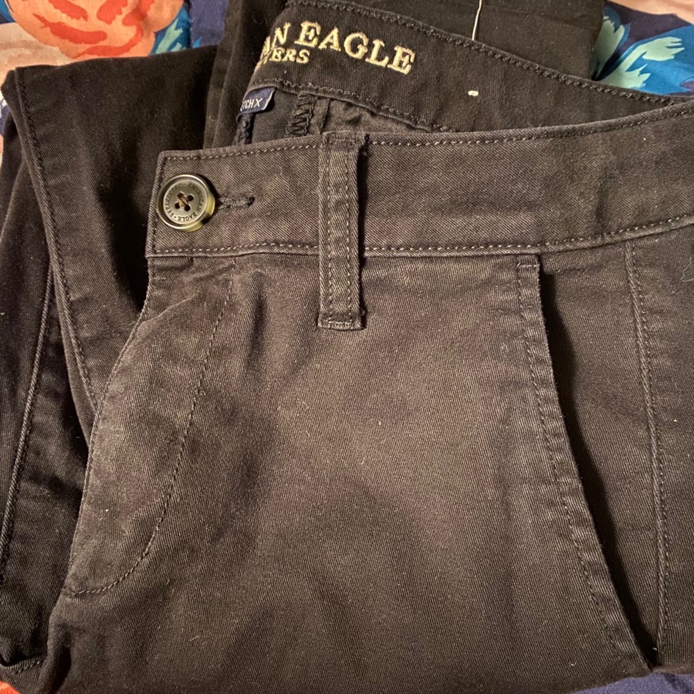 AEO Skinny Stretch Slacks Size 8